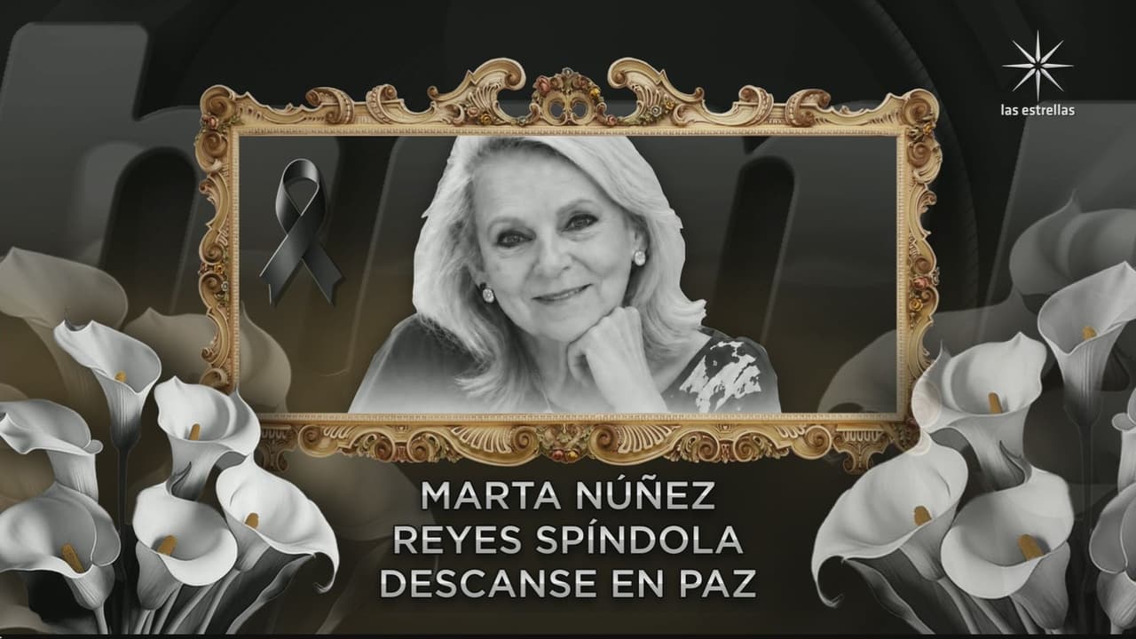 Muere Marta Núñez Reyes Spíndola, hermana de la entrañable actriz Patricia Reyes Spíndola.