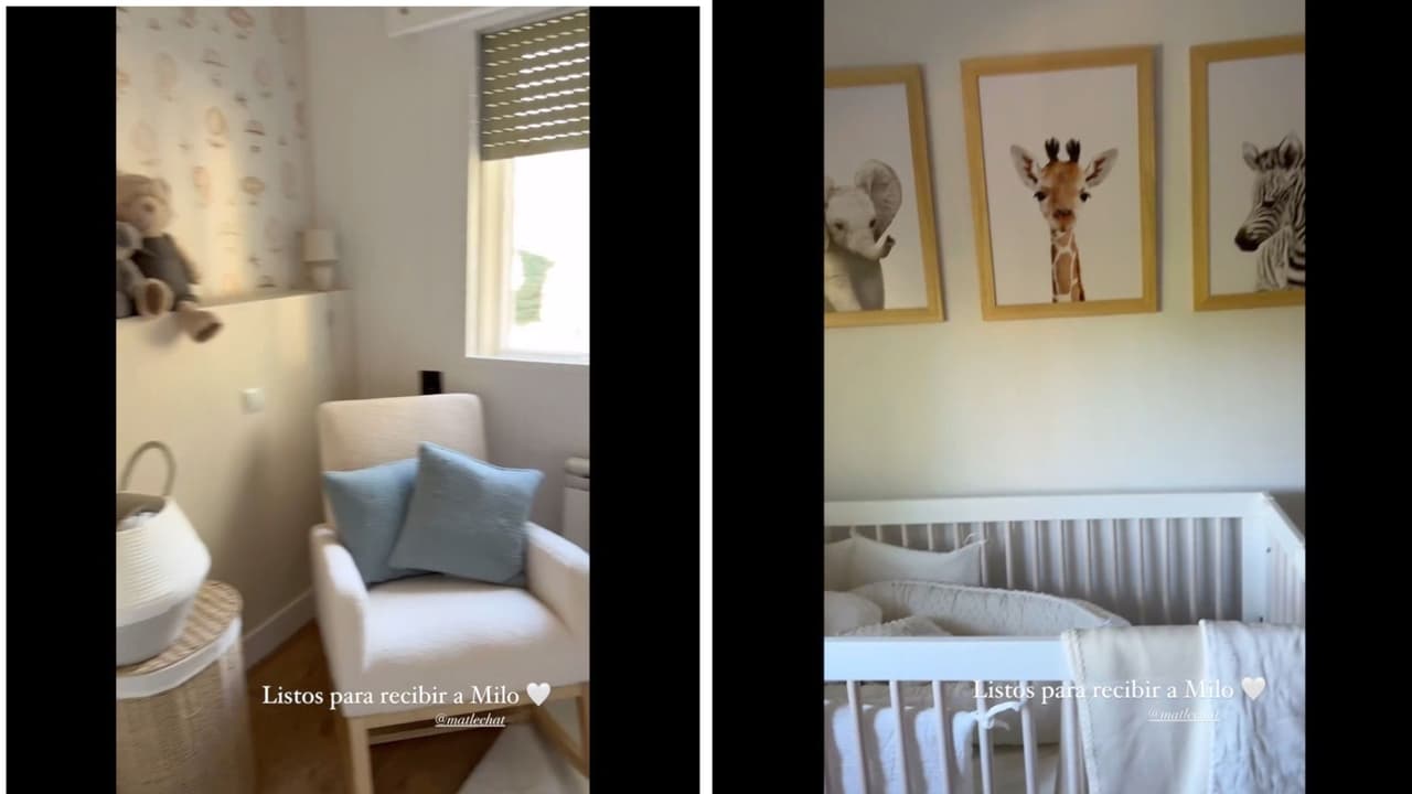 Michelle Renaud presenta el cuarto de su hijo Milo