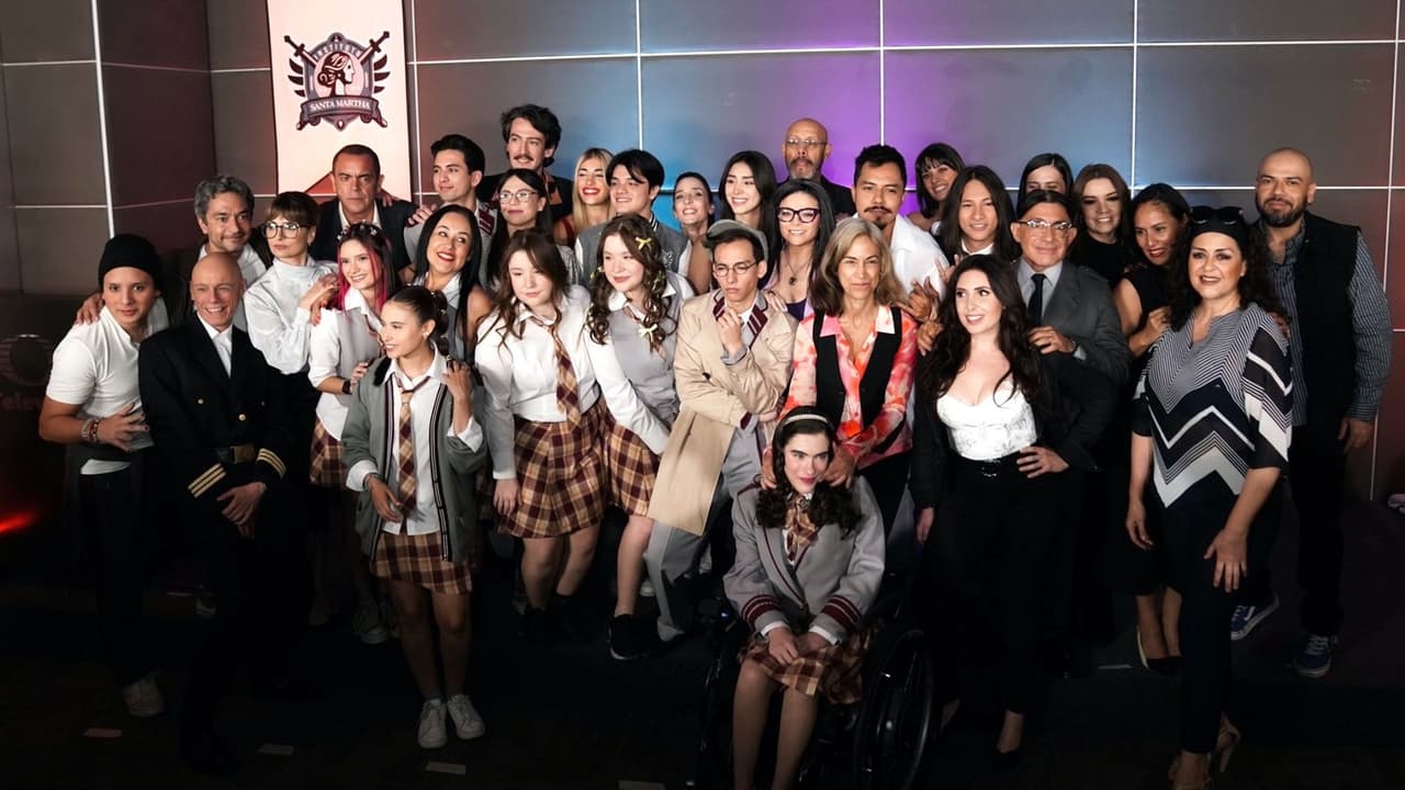 Violeta y Osmar Isfel en la presentación a prensa de la serie 'Incorregibles de Santa Martha'