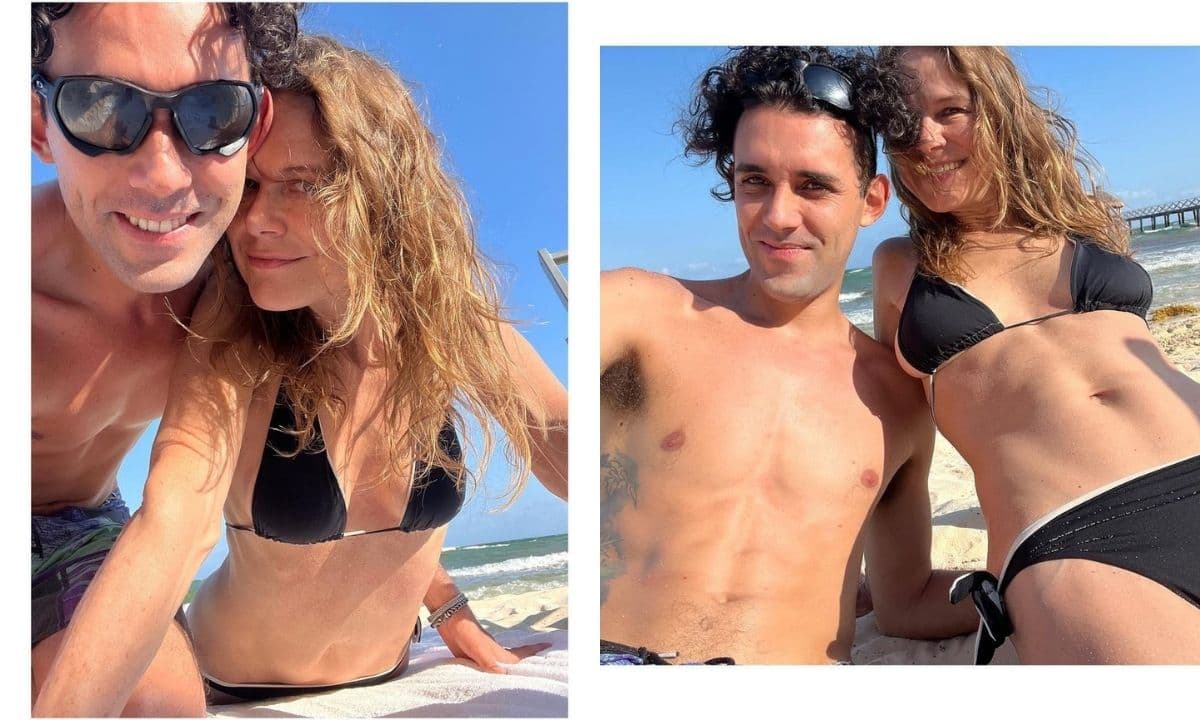 La actriz y su novio se fueron a la playa, así lo presumieron
