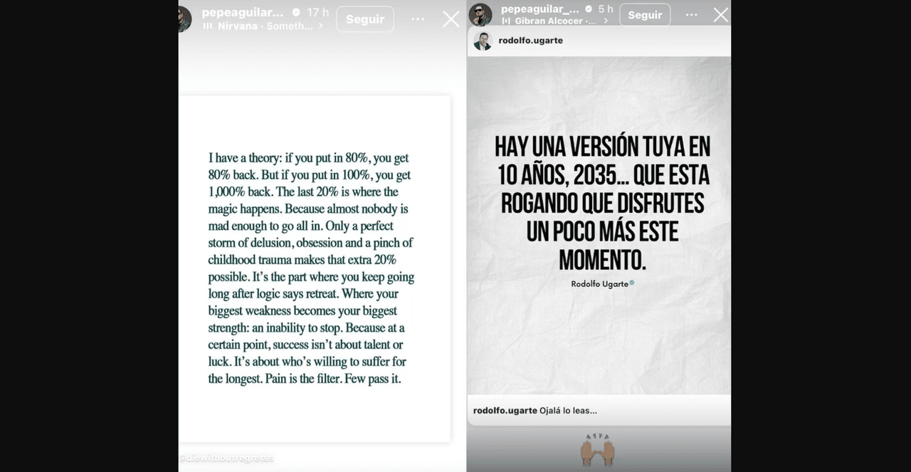 Estos fueron los mensajes de Pepe Aguilar presuntamente dirigidos a Cazzu