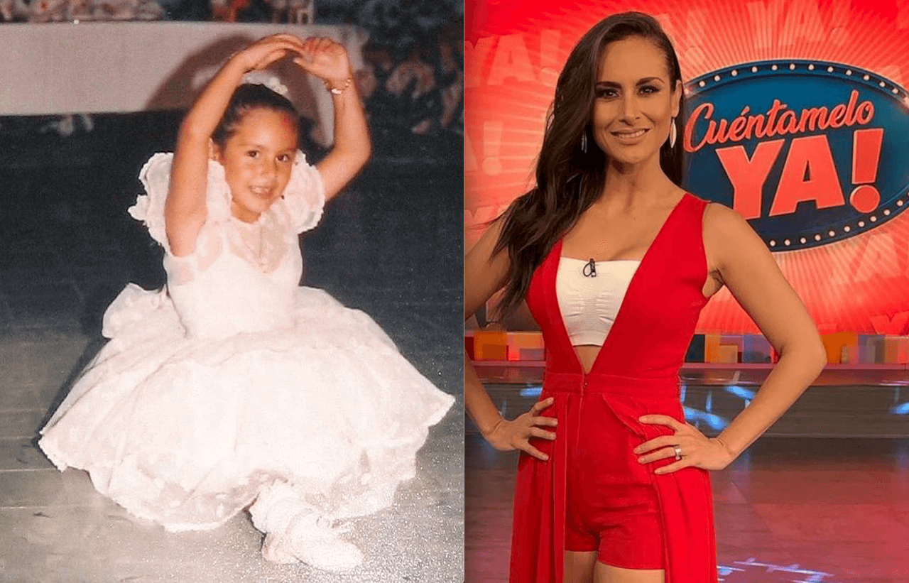 Así se veía Wendy Braga cuando comenzó su carrera como bailarina, posteriormente fundó su escuela de ballet y se convirtió en conductora del programa 'Efecto joven' en su natal Mérida, en 1999.