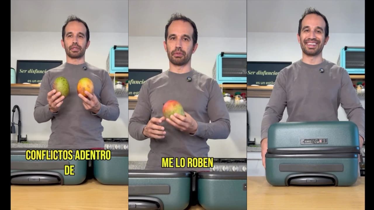 'El Guana' bromea con llevar mangos en su maleta antes de entrar a La Casa de los Famosos México 2025