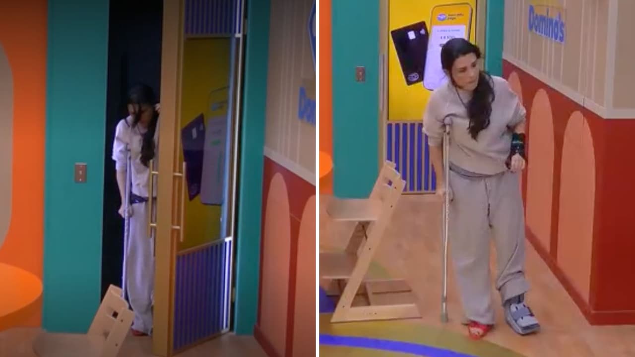 Así fue el momento en el que Dalílah Polanco salió por el confesionario tras sufrir fuerte accidente