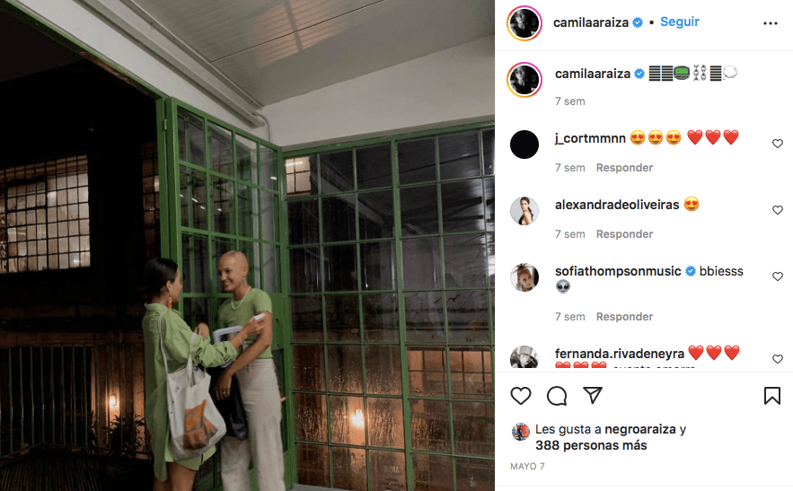 Camila Araiza y su novia Camila: 5 fotos que nos hacen creer en el amor