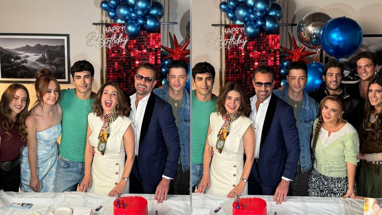 Gabriel Soto festeja su cumpleaños mientras graba la telenovela 'Corazón de oro'