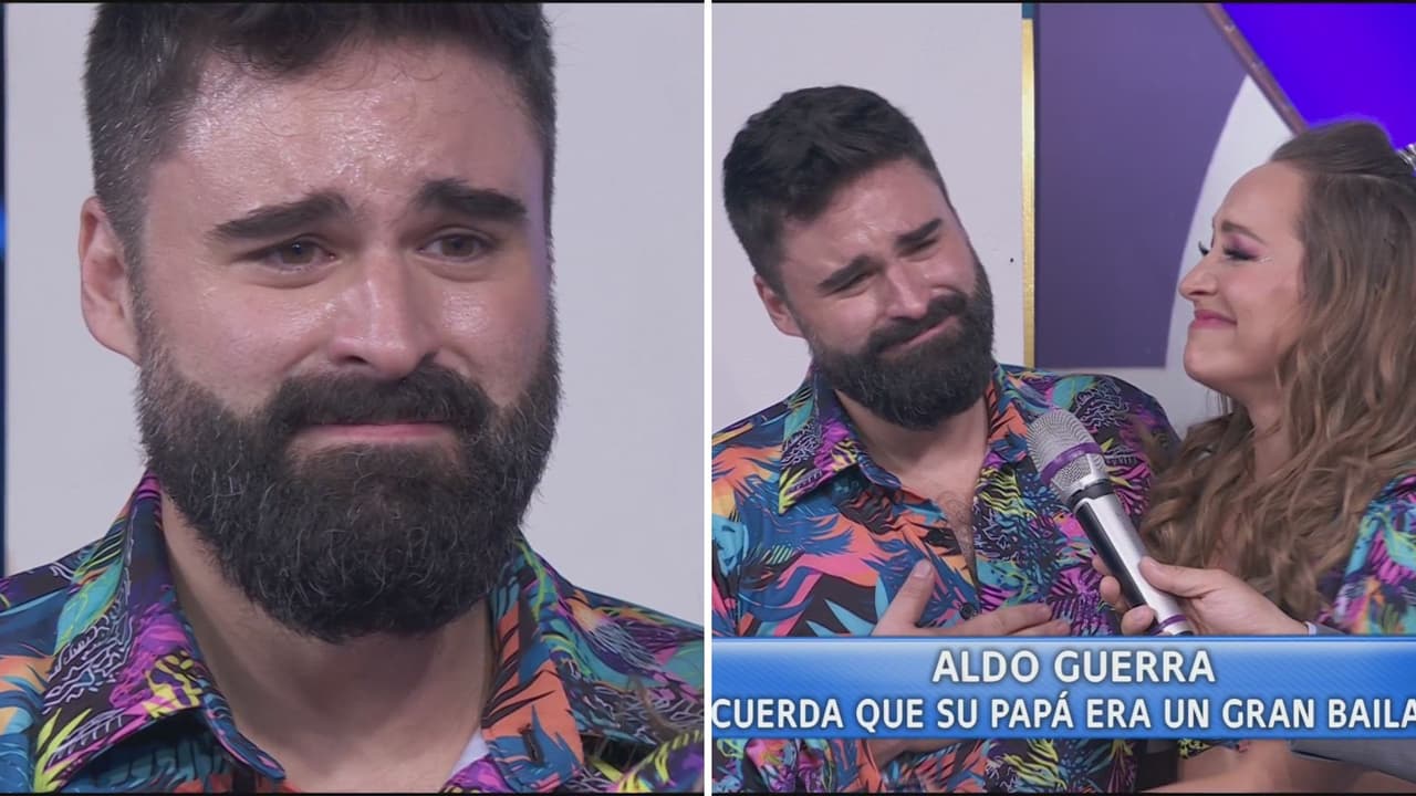 Aldo Guerra rompe en llanto en el programa Hoy al recordar a su famoso papá: "Ese ángel que tenía él, lo heredaste"