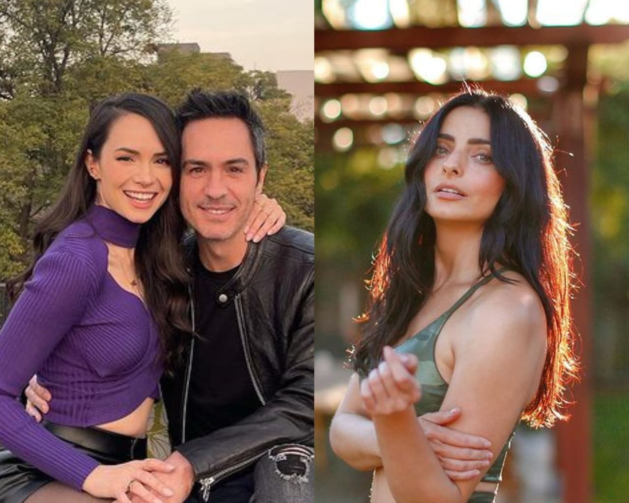 La modelo sorprendió con comentario en foto de los exesposos.