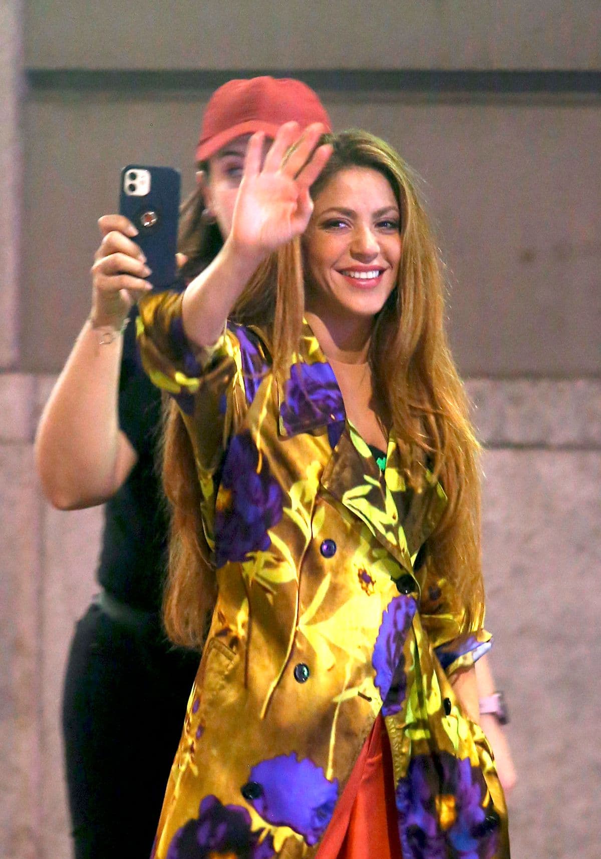Shakira grabando Monotonía