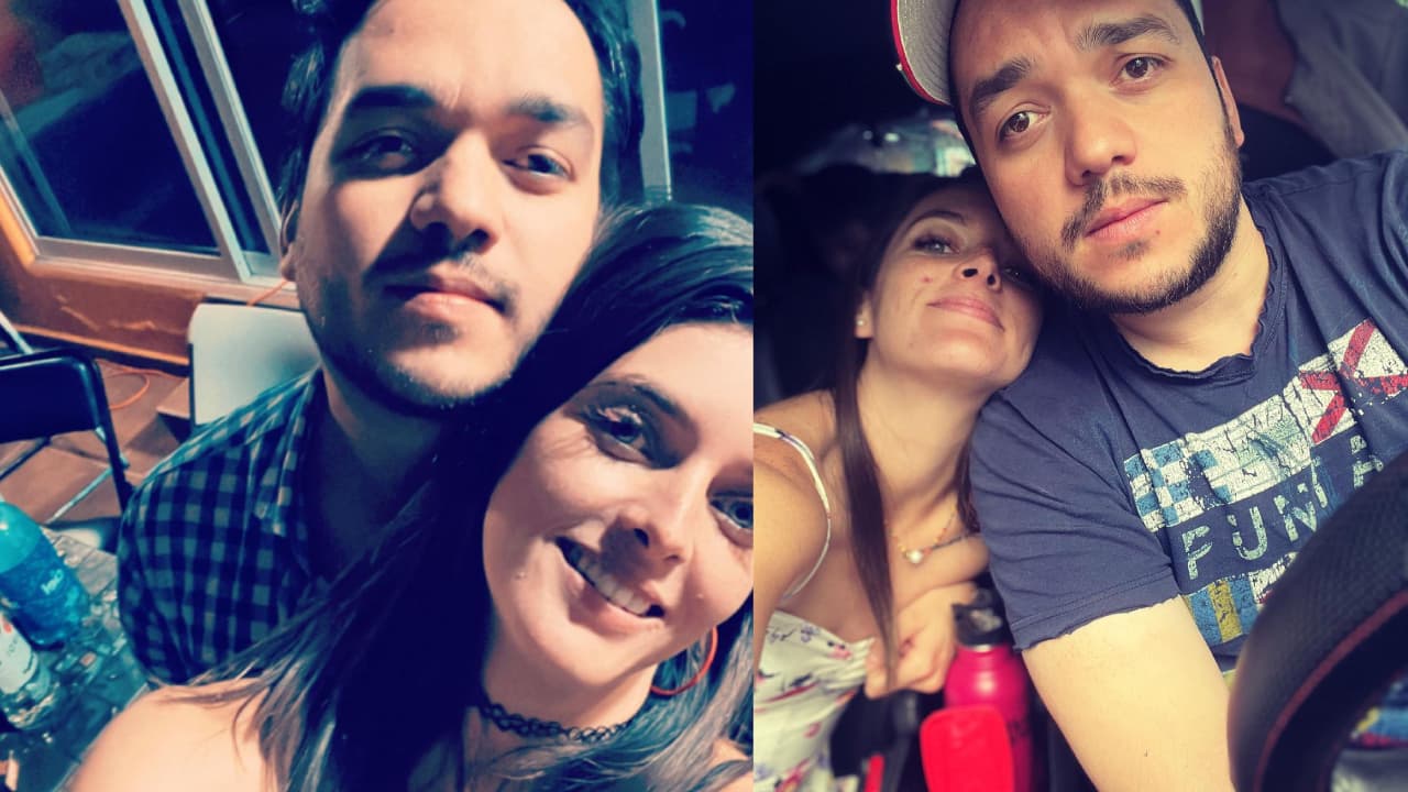 La joven dejó ver lo feliz y enamorada que está de su novio