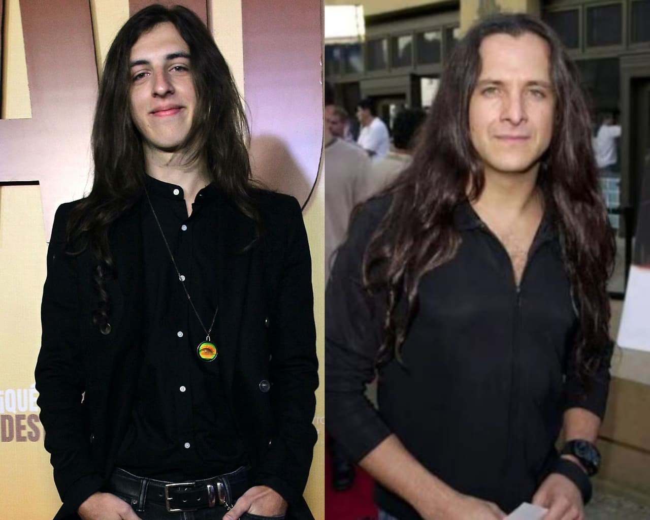 El joven músico causó revuelo por el parecido con su papá.