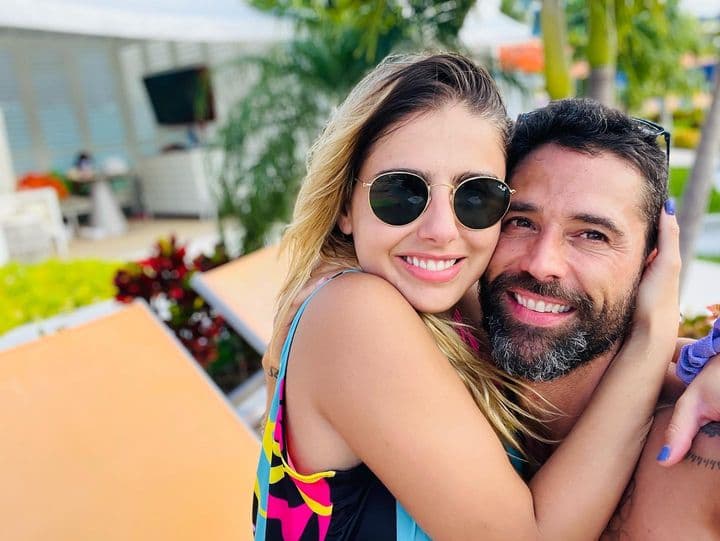 La pareja reaccionó a los rumores de embarazo.