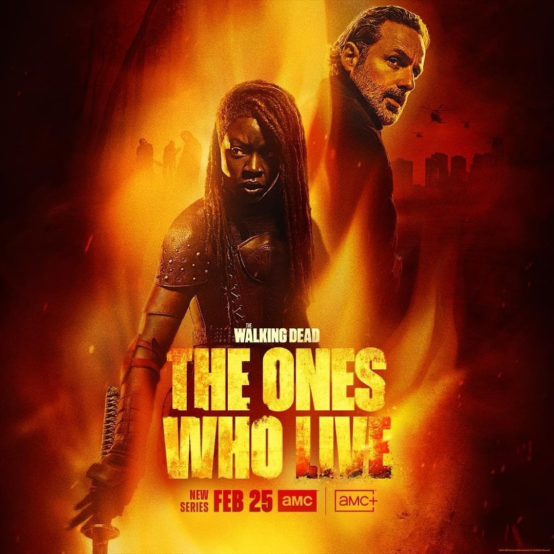 'The walking dead: The ones who lived' póster