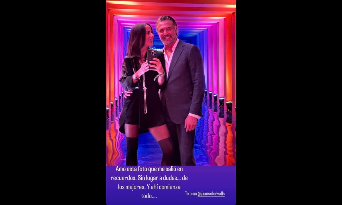 La conductora destacó lo enamorada que está del actor