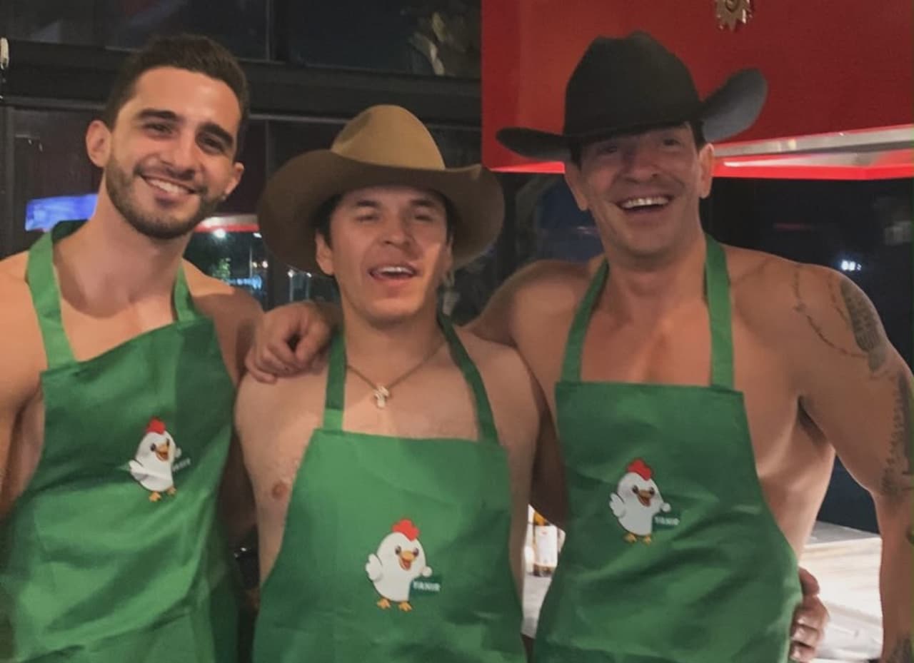 Yahir, Raúl y Gibrán.