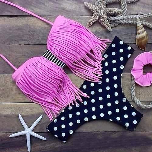 Están de moda esta primavera 2018 los tonos pastel combinados con otras texturas divertidas.