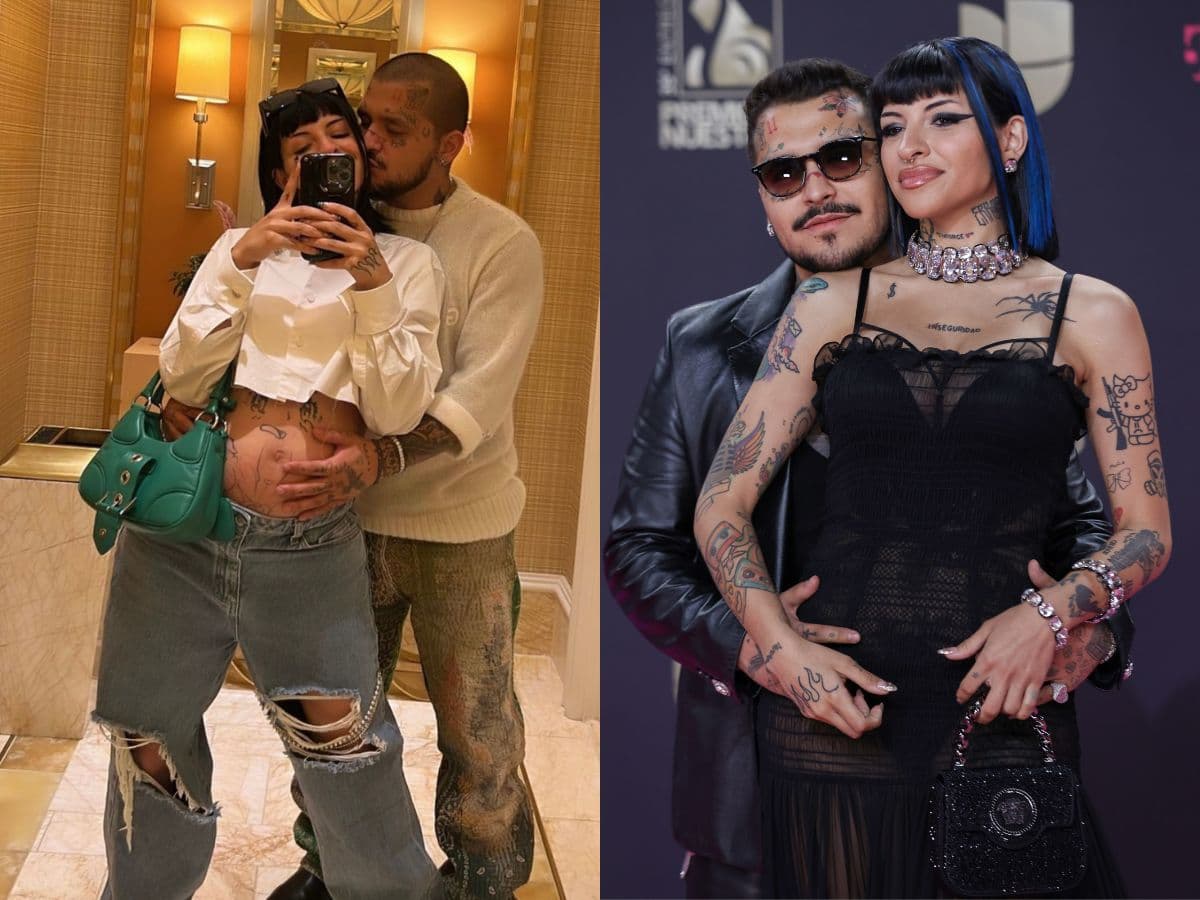 ¿Christian Nodal revela por error el sexo del bebé que espera con Cazzu?