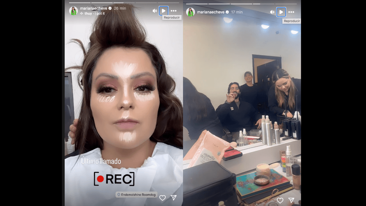 Mariana Echerrría comparte clips de su último llamado de 'La Casa de los Famosos México'