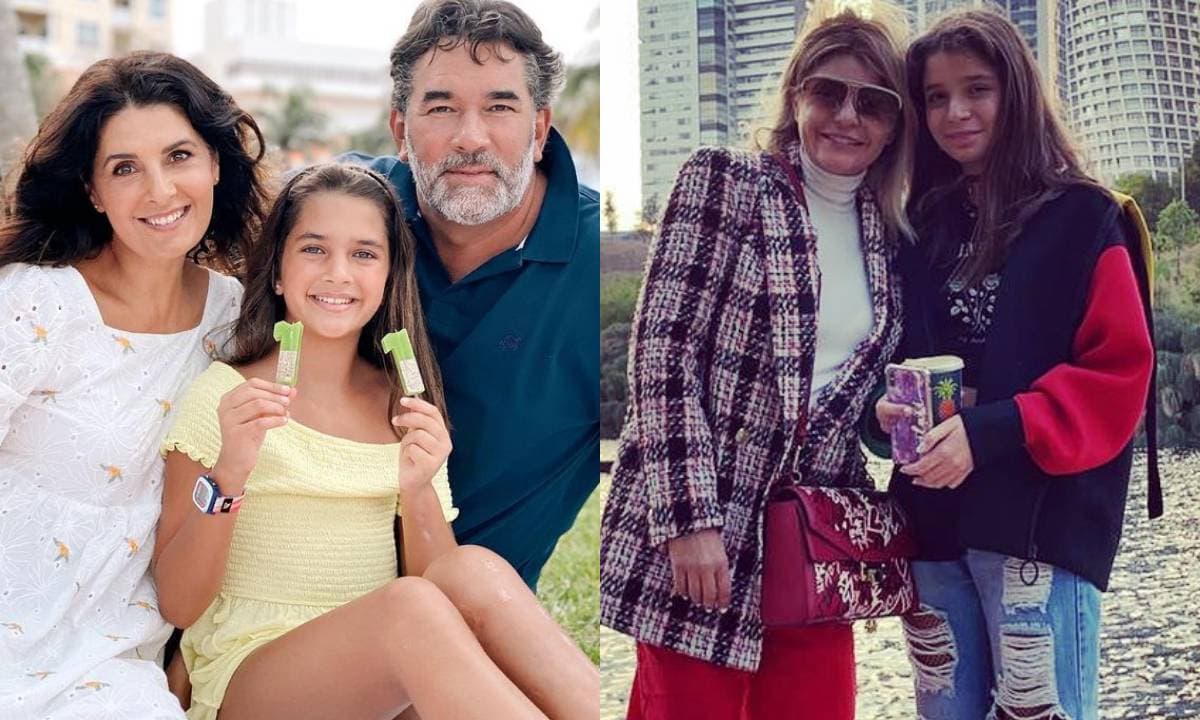 Hija de Mayrín Villanueva y Eduardo Santamarina le roba la atención a la hija de Itatí Cantoral