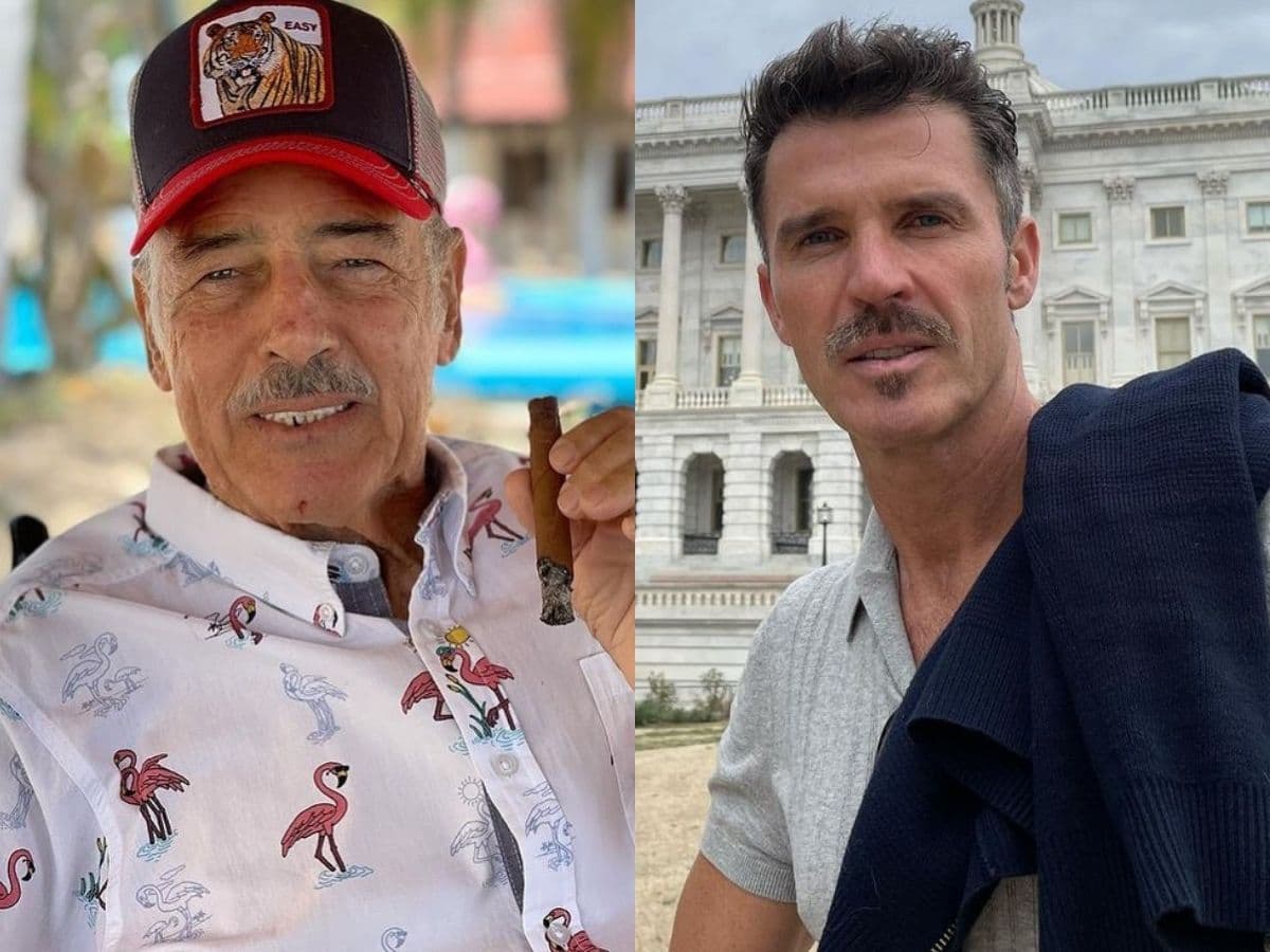 El actor se dejó ver con su hijo Leonardo tras años de sentimiento.