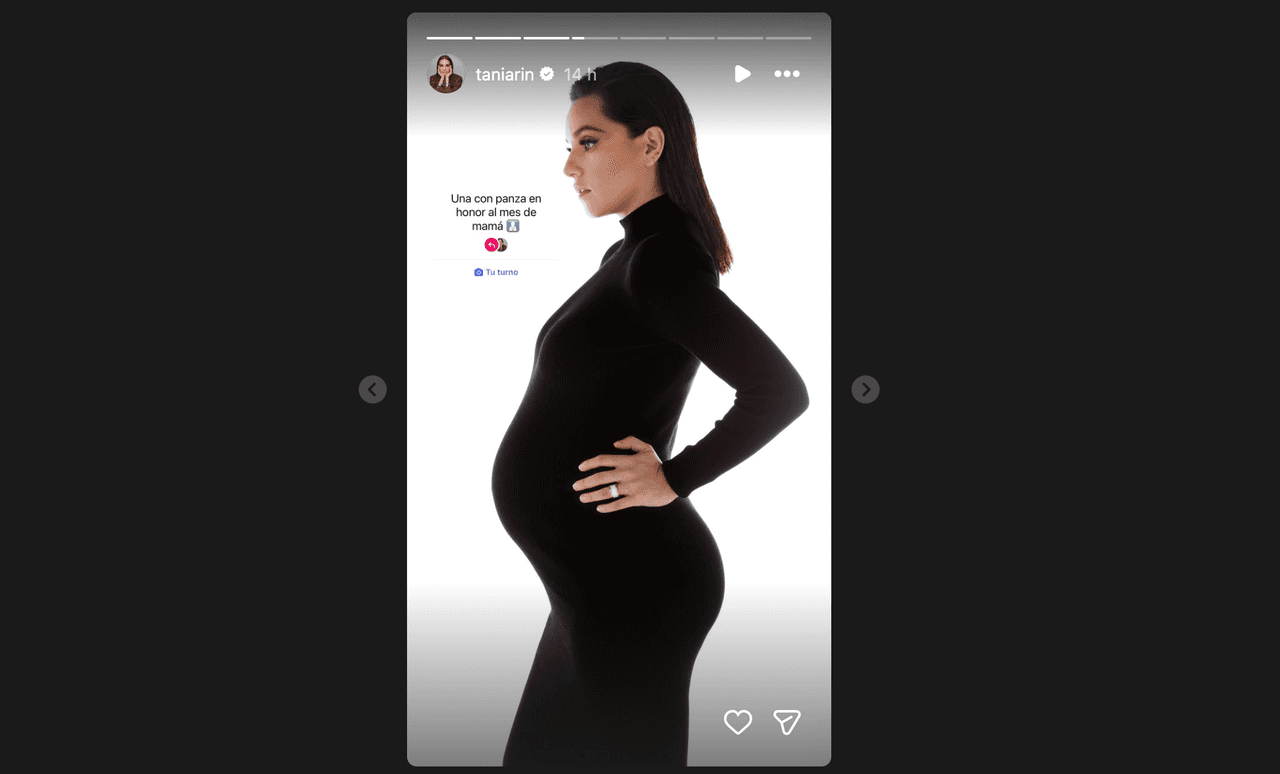Tania Rincón sorprende al publicar foto embarazada: hace inesperada revelación