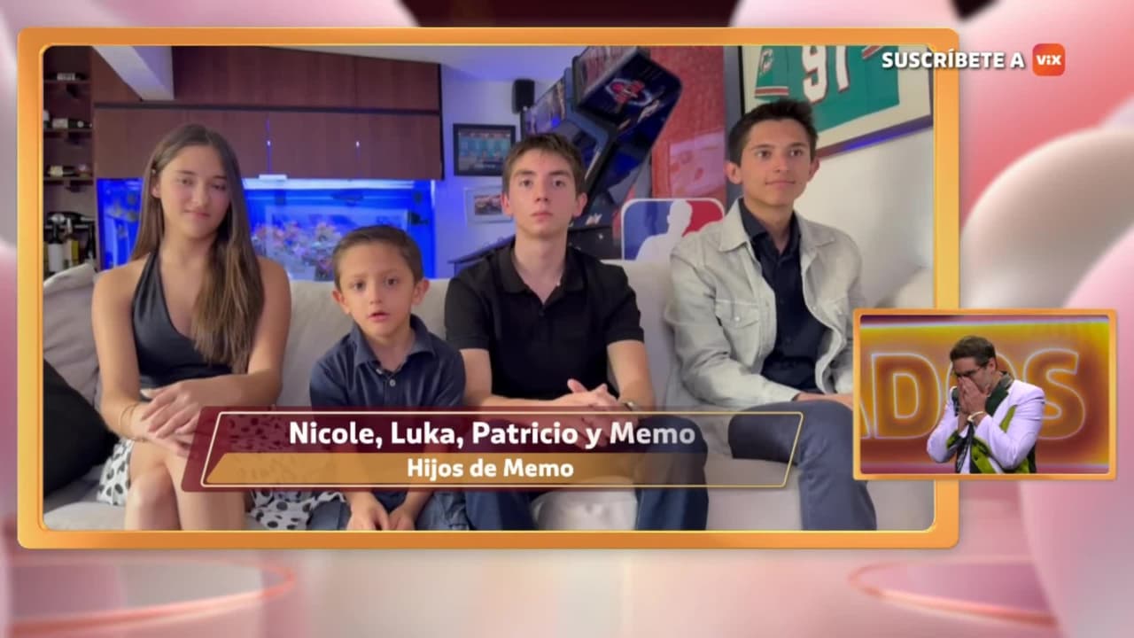 Memo Schutz rompió el llanto al ver a sus hijos en La Casa de los Famosos México 2026