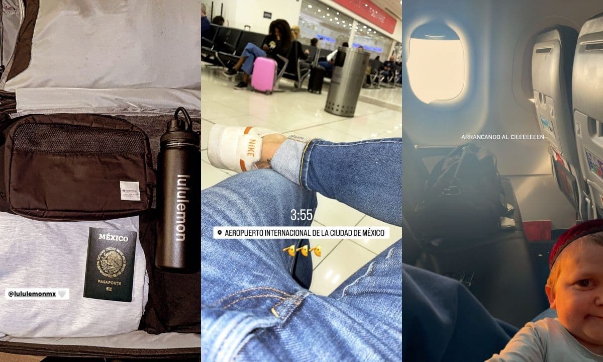 El joven no detalló el destino de su viaje