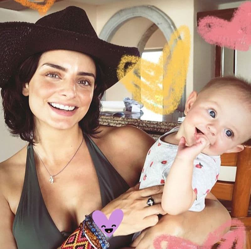 Aislinn Derbez comparte el video más tierno de Mauricio Ochmann con Kailani