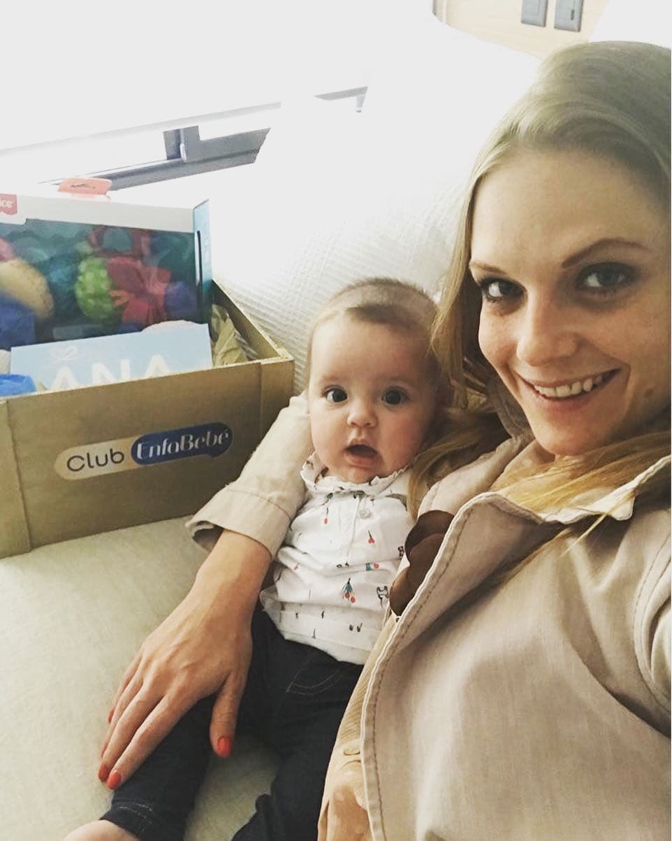 Ana Layevska celebra el primer cumpleaños de su hija Masha