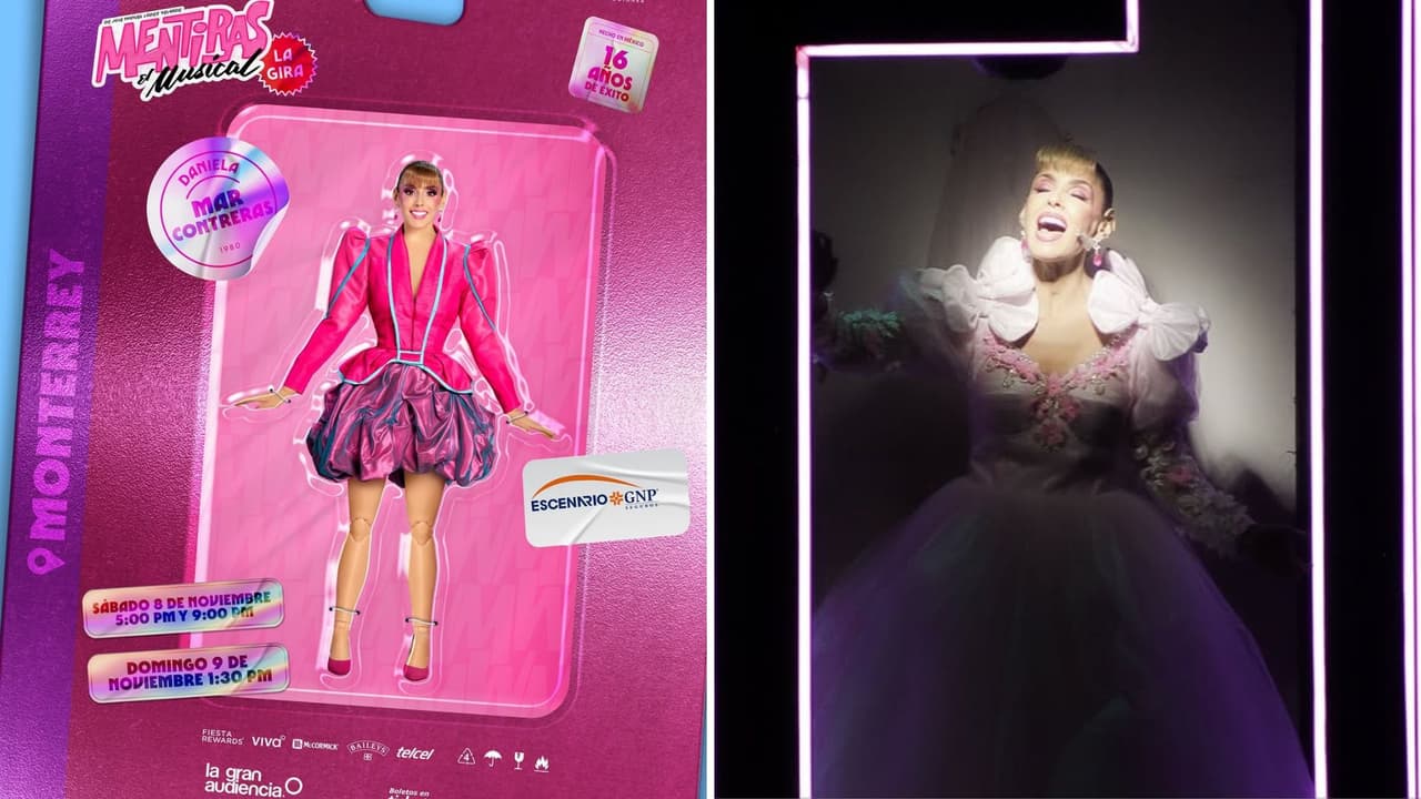 Mar Contreras interpretó a Daniela en la gira por Monterrey de 'Mentiras, el Musical'