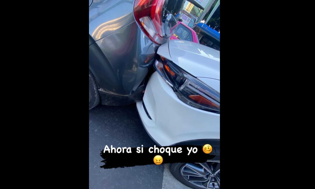La actriz dejó ver que ella fue la culpable del incidente