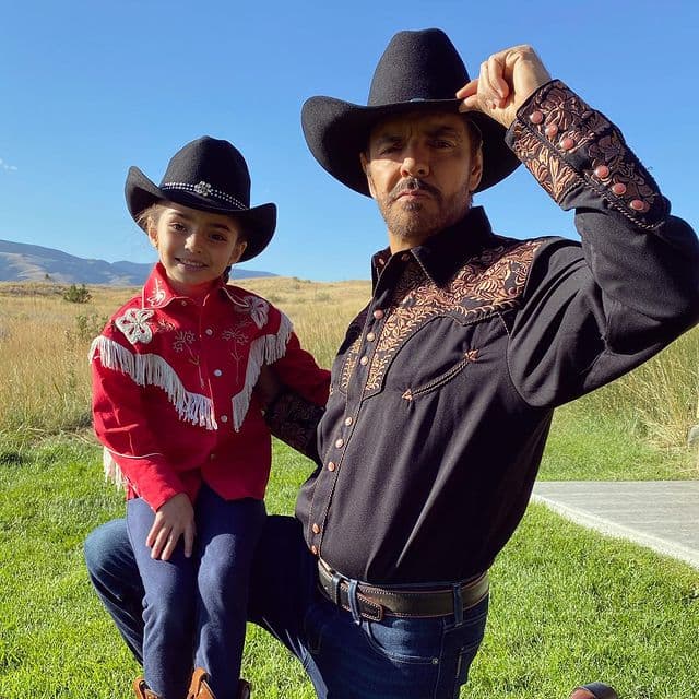 Eugenio Derbez se encarga de inculcar en su hija Aitana sus raíces mexicanas aunque no viva en el país.