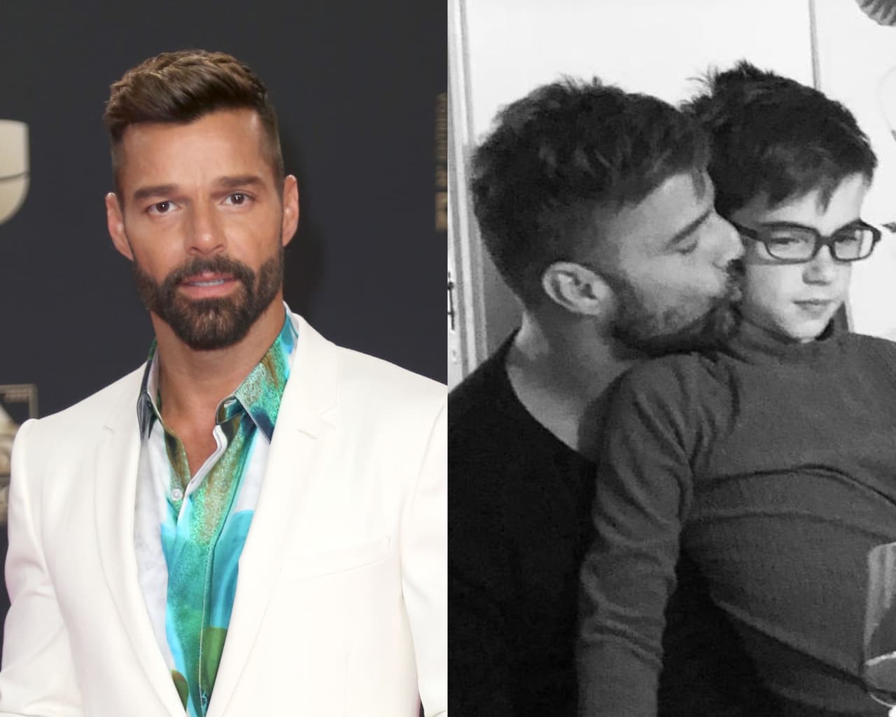 El cantante sorprendió con una foto de su hijo Valentino en redes sociales.