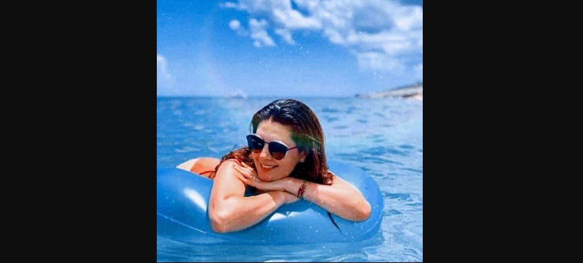 La foto fue publicada por clubs de fans de la esposa de Eduardo Santamarina