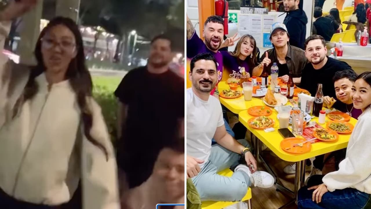 Abelito reaparece con su novia Aranza Salazar.