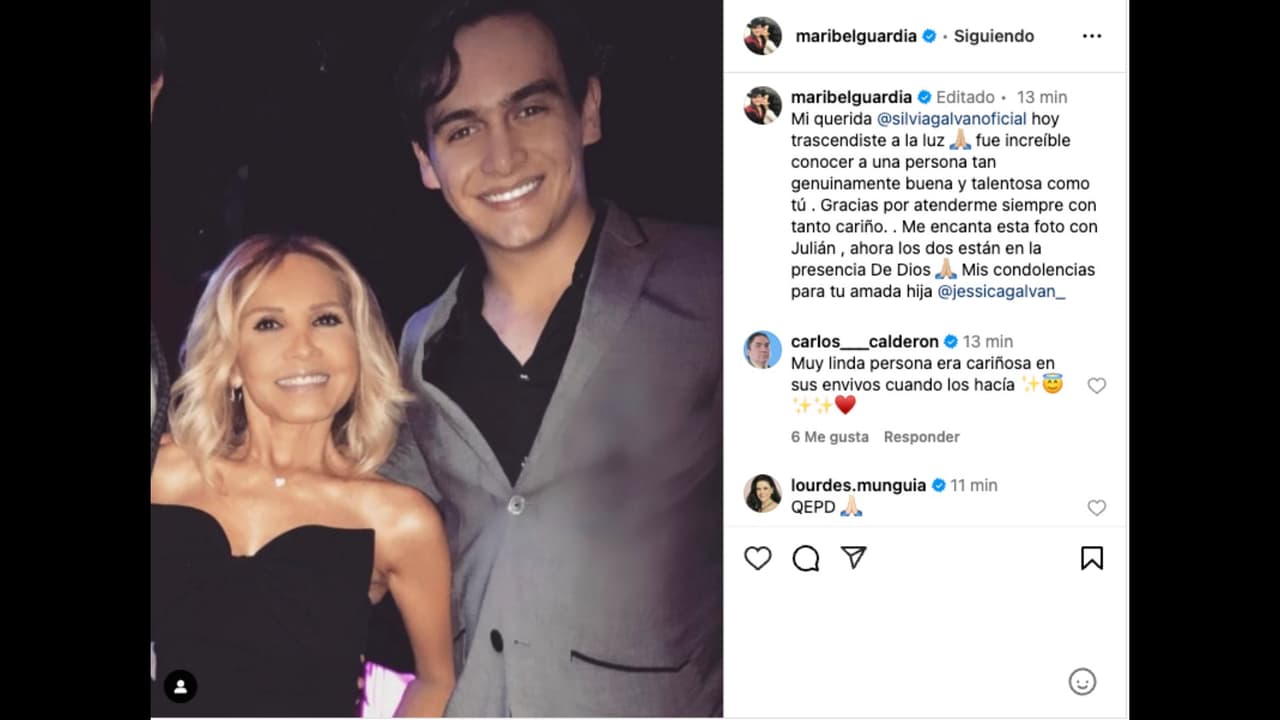 Maribel Guardia lamenta la muerte de Silvia Galván y comparte foto de la estilista junto a Julián Figueroa