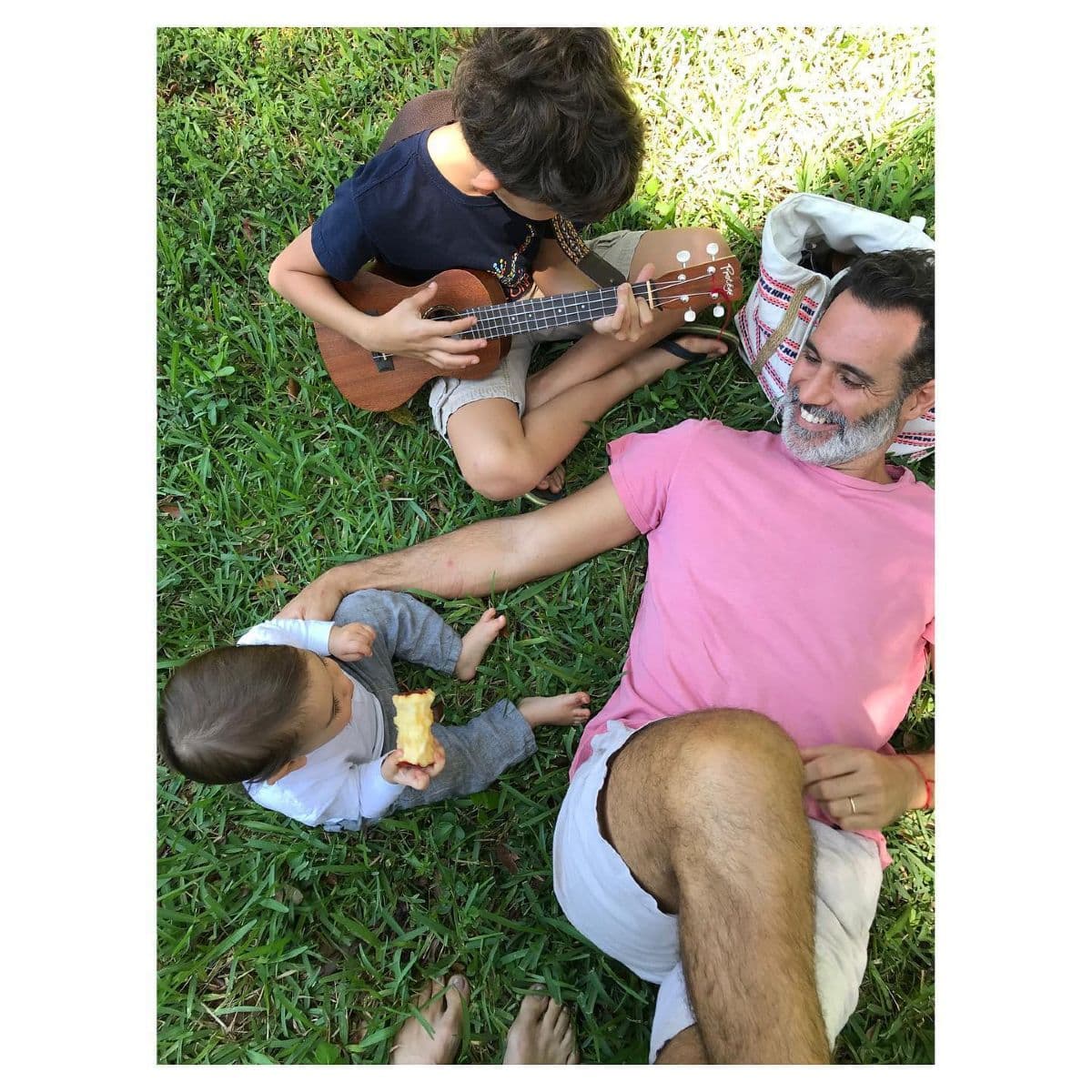 Lucas Delfino y Silvia Lyle son padres de dos pequeños