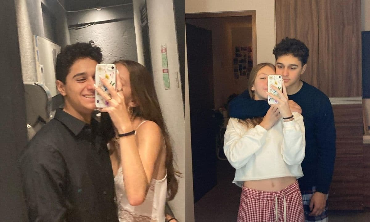 La adolescente publicó las imágenes en redes sociales