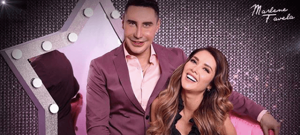 La estrella de las telenovelas Marlene Favela también llegó a utilizar las famosas extensiones de 'Stars Hair Extensions', nombre de la empresa que lideraba el estilista.