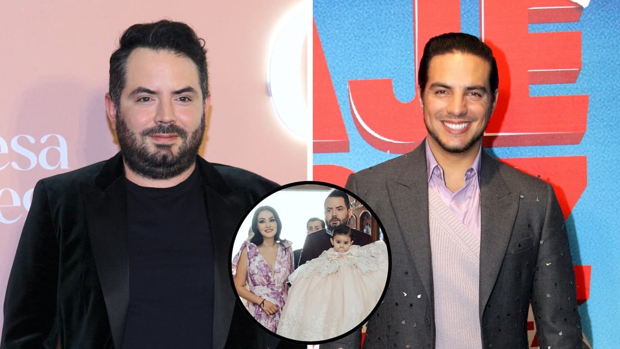 ¿Todo bien? José Eduardo Derbez le ‘reclama’ a Vadhir por no asistir al bautizo de su hija en pleno programa