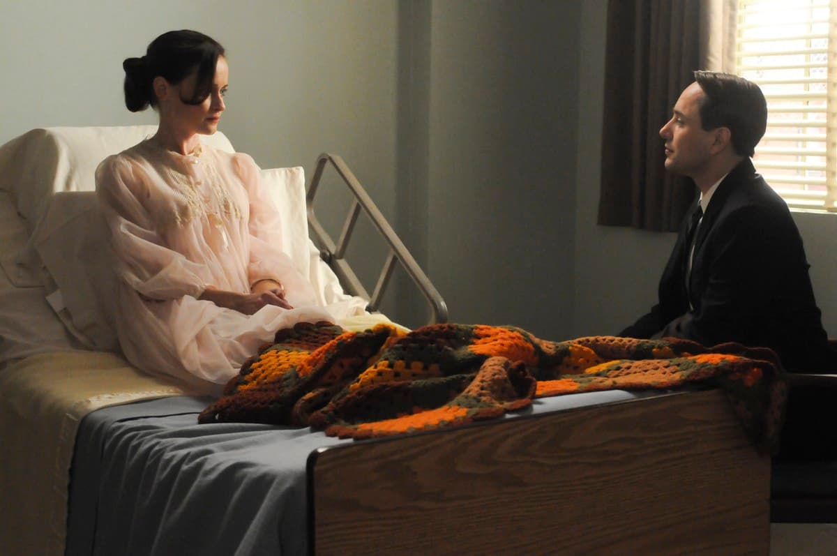 Se enamoraron en 2012, al igual que sus personajes, y se casaron dos años después (FOTO: AMC)