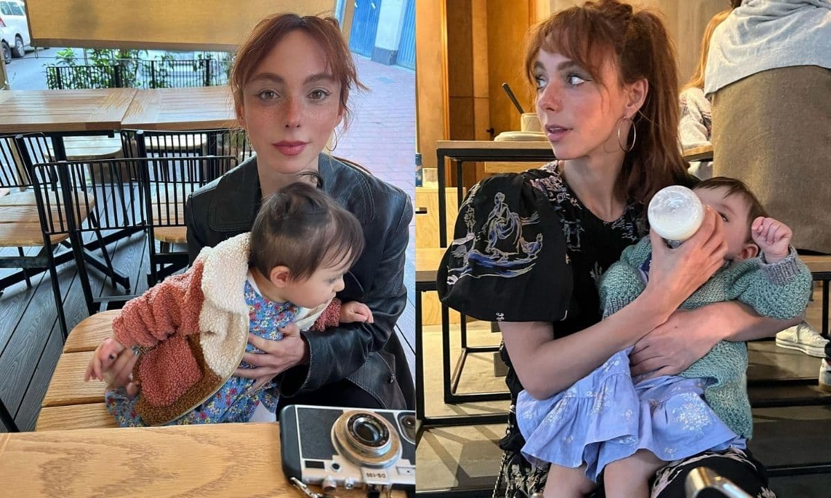 La conductora acabó con el misterio y mostró las fotos de su hija