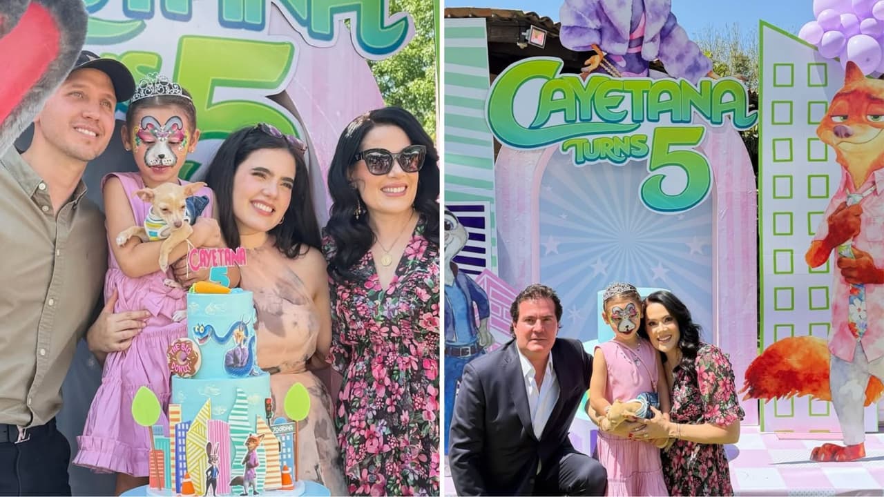 América Guinart, mamá de Camila y Alex Fernández, comparte fotos de las fiestas de cumpleaños de sus nietas