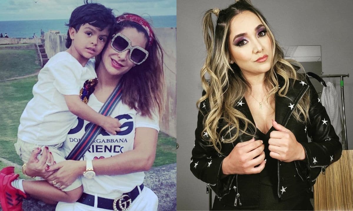 La actriz mostró la estrecha relación que tiene con Emmanuel, hijo de Ninel Conde