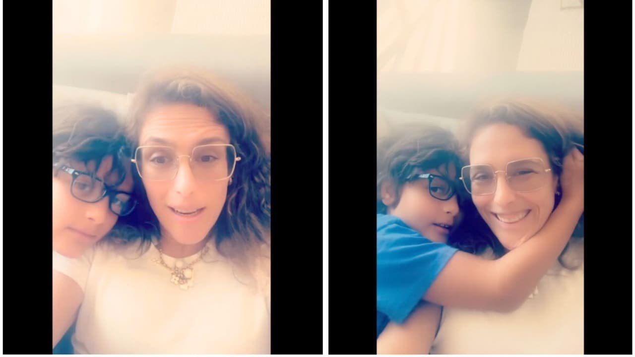 Junto a su hijo, Angélica Vale aclara el rumor falso de su muerte