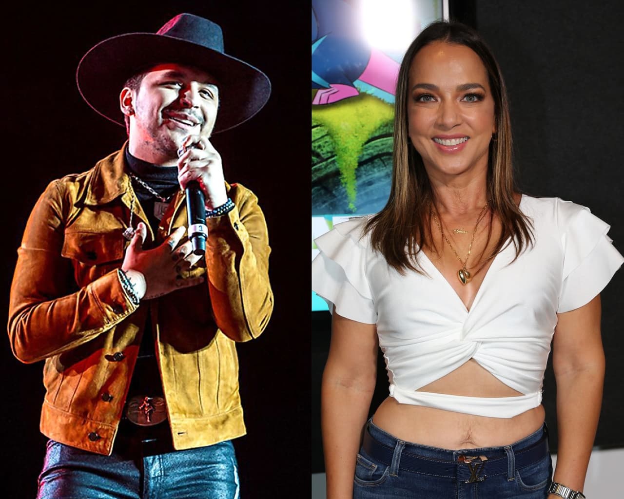 Los famosos se dejaron ver juntos en sus respectivas redes sociales.