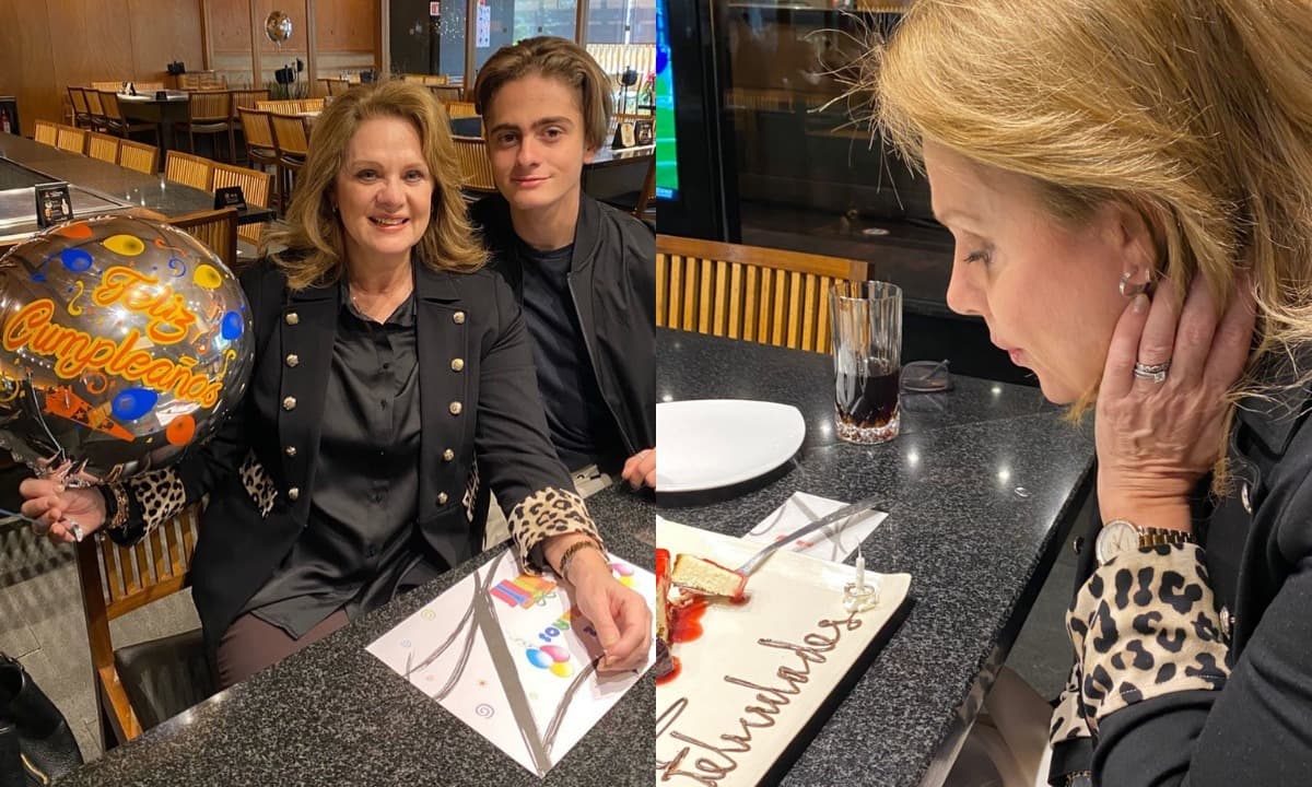 Nicolás, hijo de Erika Buenfil, celebró el cumpleaños de la actriz de una manera muy especial