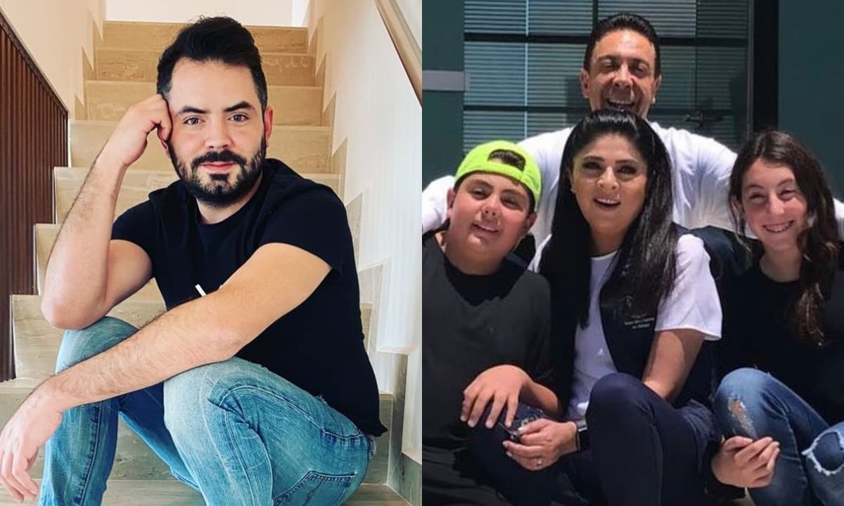 José Eduardo Derbez exhibe como nunca antes a sus medios hermanos y padrastro