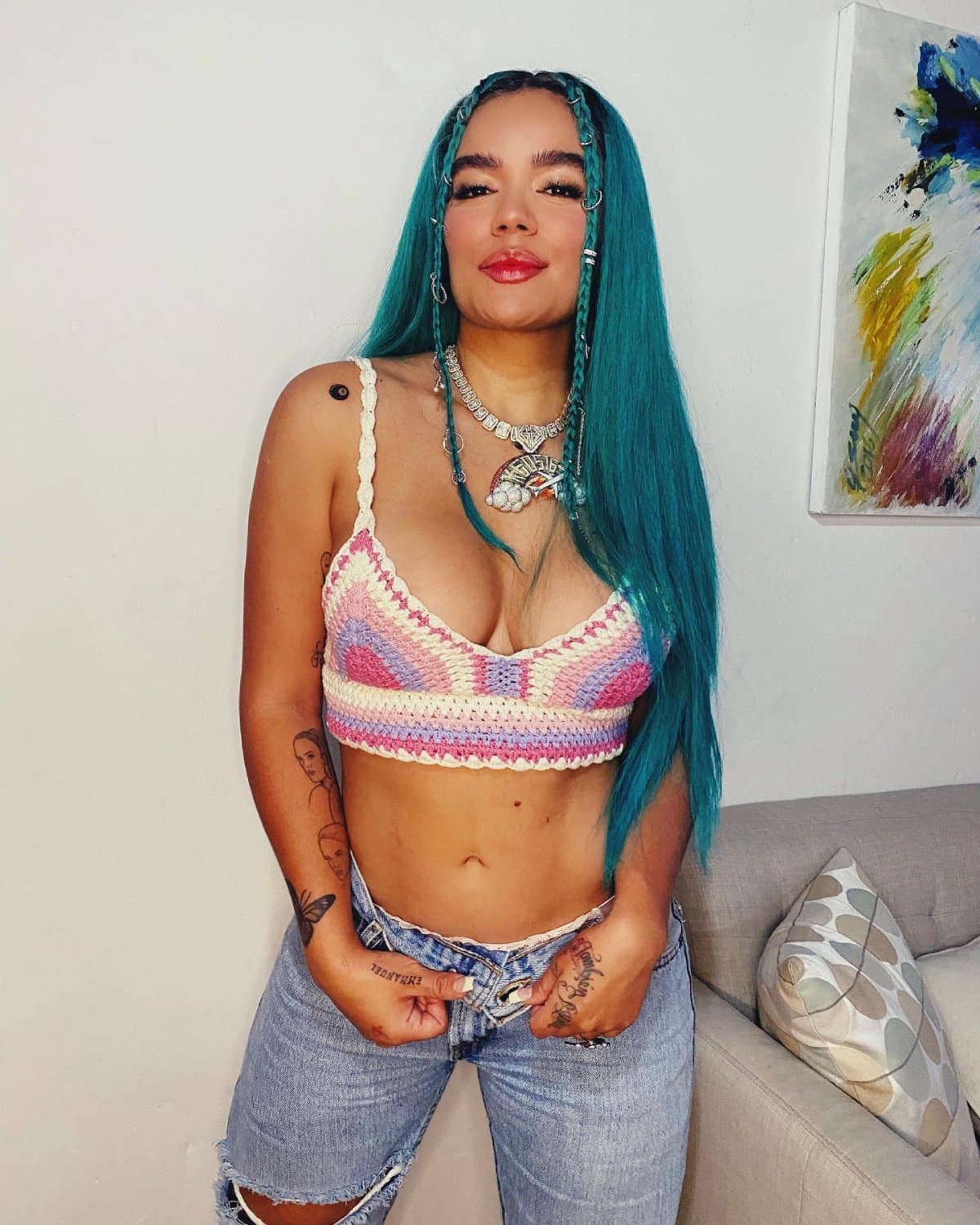 La cantante se sinceró sobre por qué no baja de peso