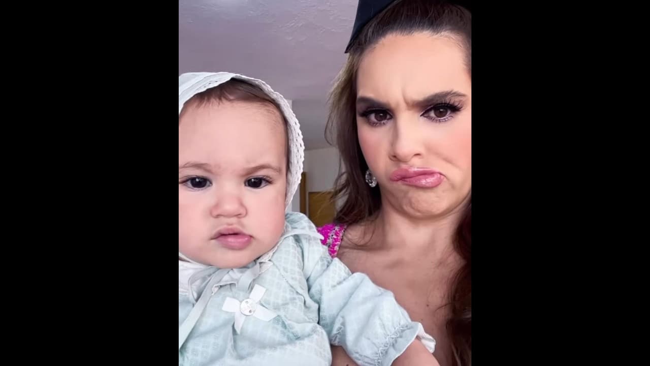 Tania Rincón comparte tierna foto con su hija Amelia